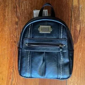 b.o.c. | Bags | Boc Nwt Black Leather Graystone Backpack  display picture 3